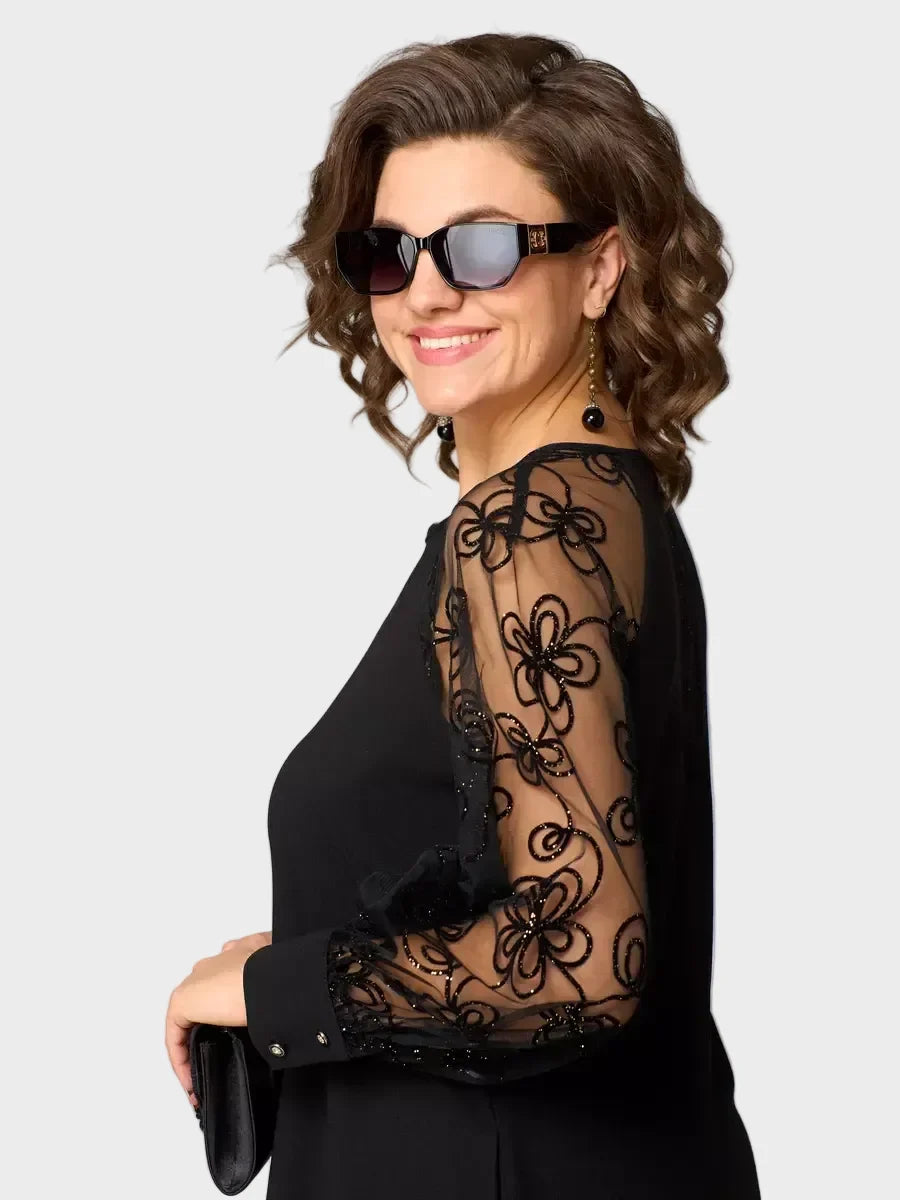 Celina - robe midi classique pour les occasions spéciales