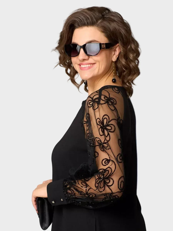 Celina - robe midi classique pour les occasions spéciales