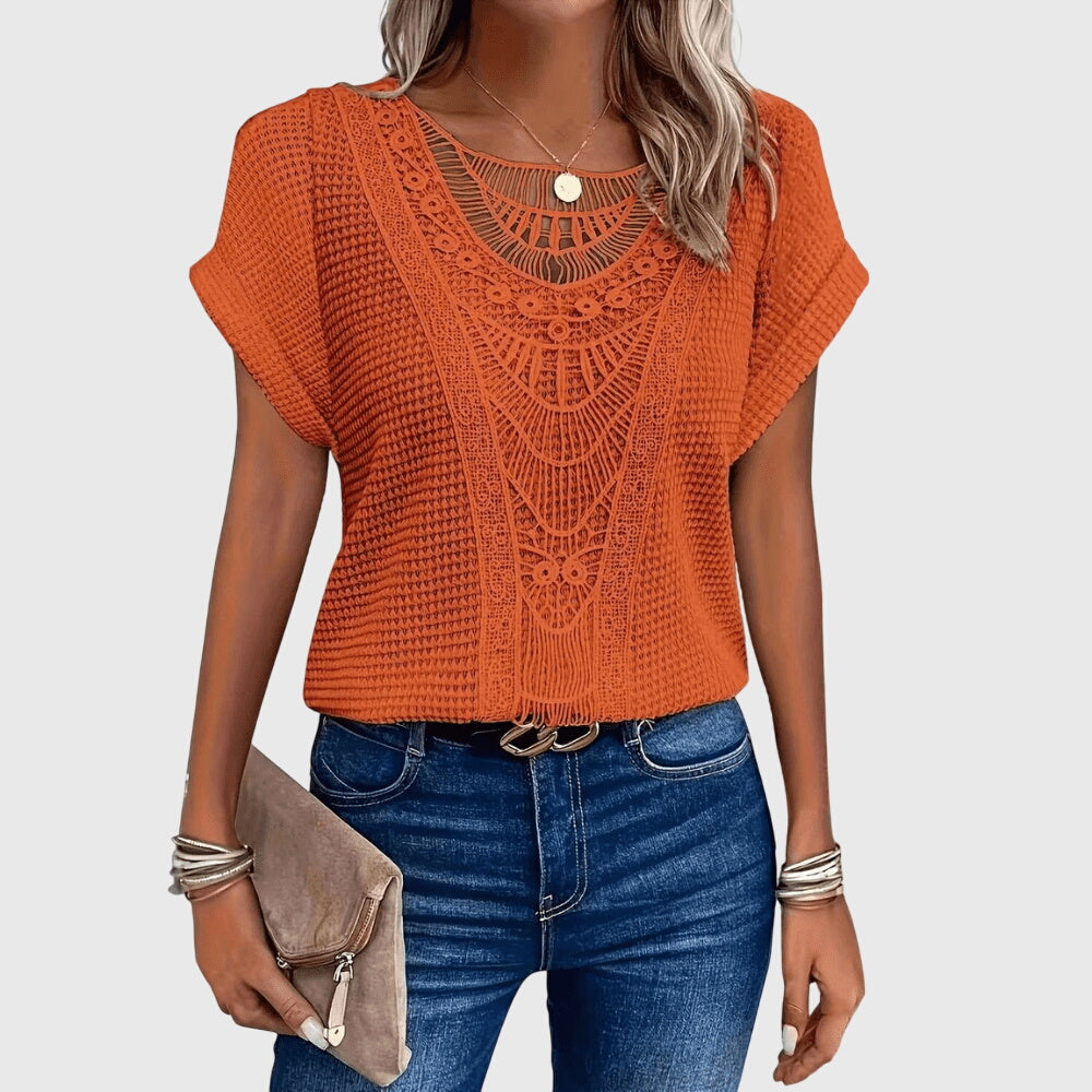Lucie | Blouse Élégante Style Ibiza