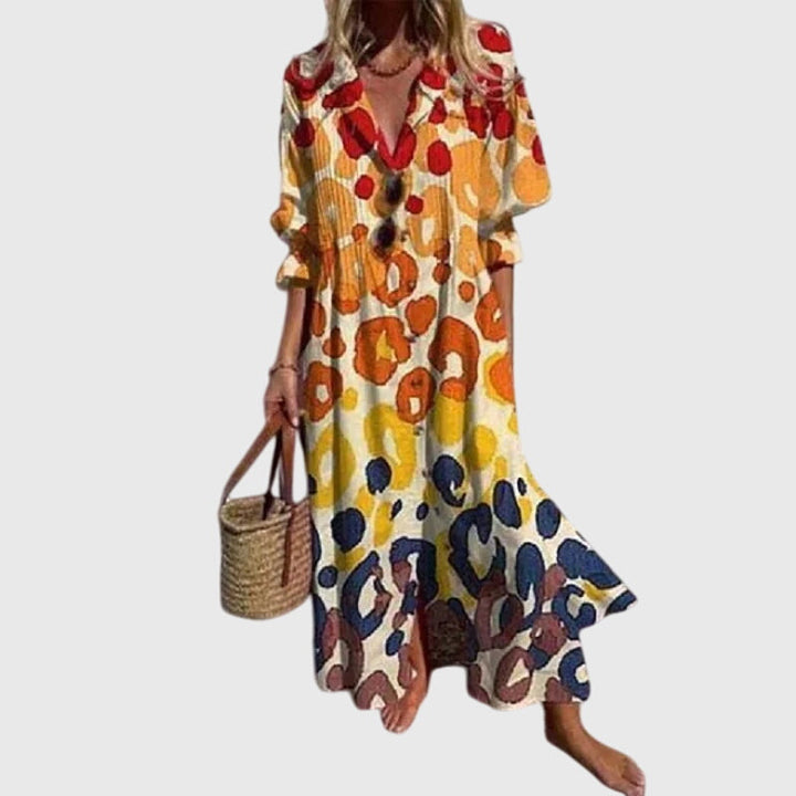 Christine | Robe Bohémienne Élégante
