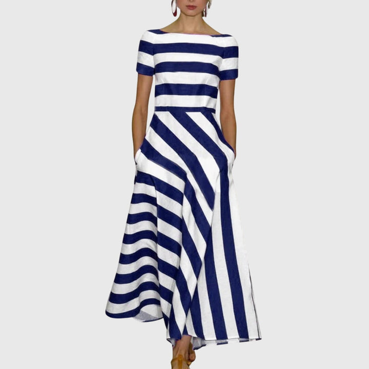 Carly | Robe Rayée