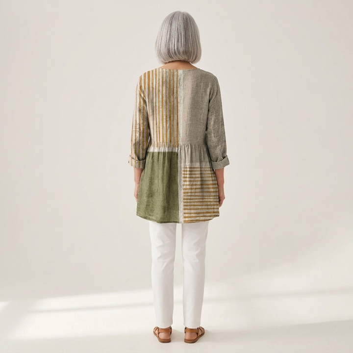 Maëve - Blouse longue imprimée