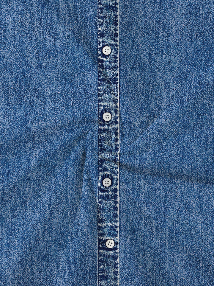 Léontine | Robe en denim rétro