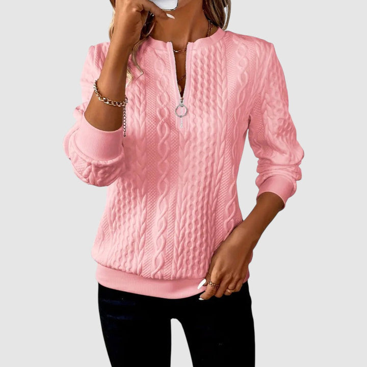 Rosalie - Pull tressé élégant
