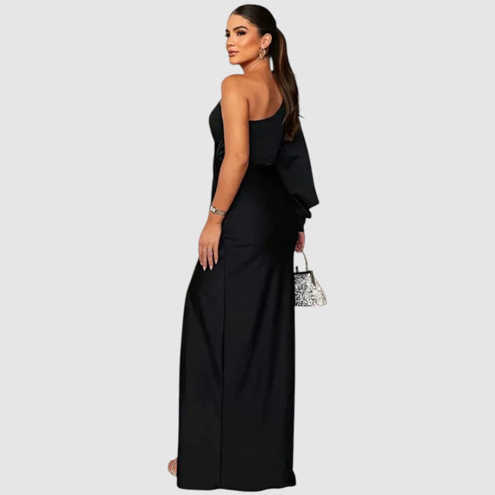 Meda - Robe maxi élégante à une épaule