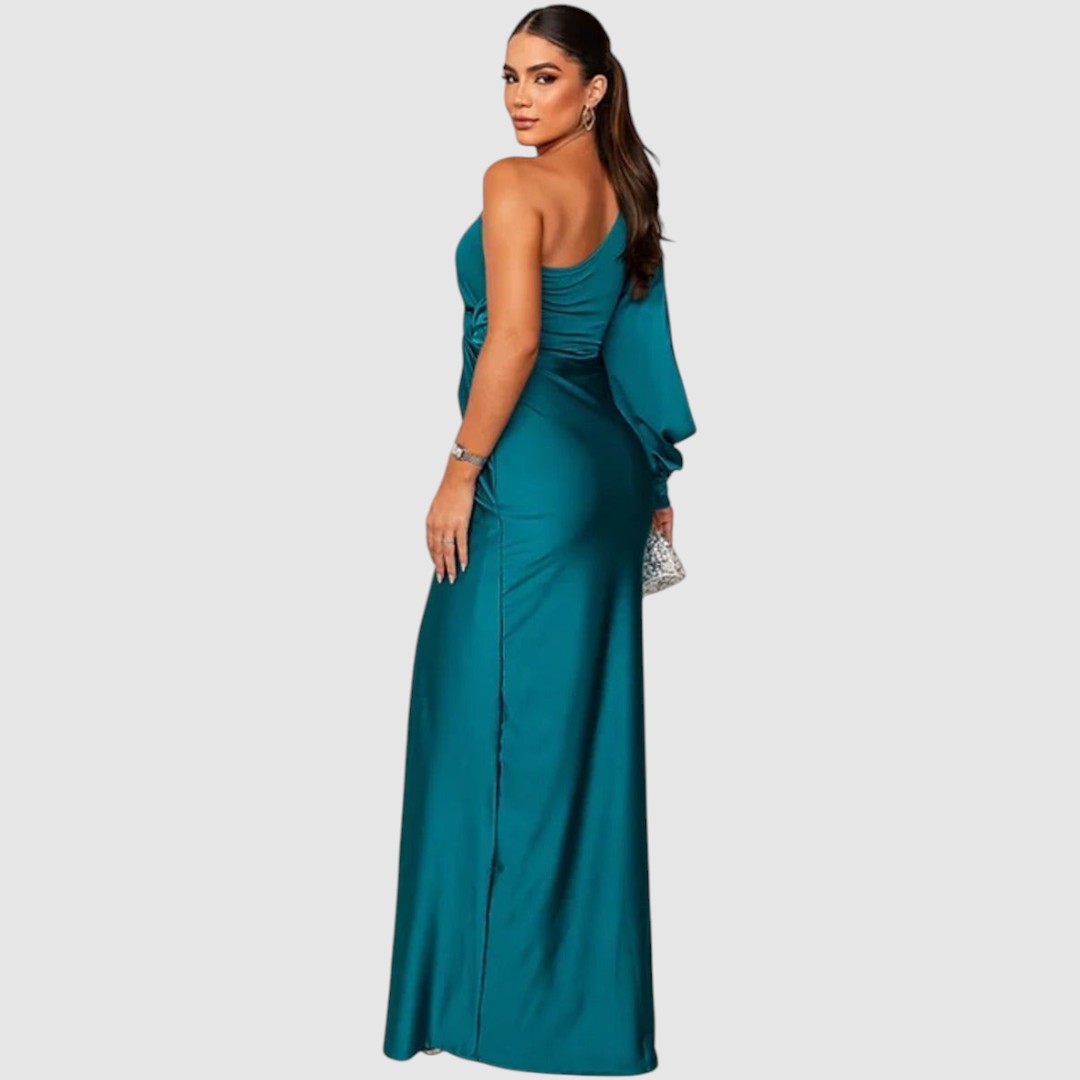 Meda - Robe maxi élégante à une épaule