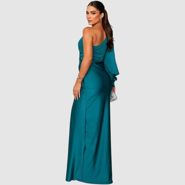 Meda - Robe maxi élégante à une épaule