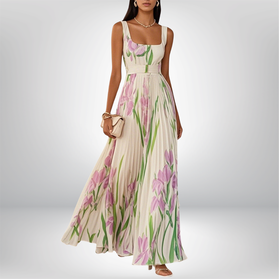 Penélope - Robe Maxi en Chiffon