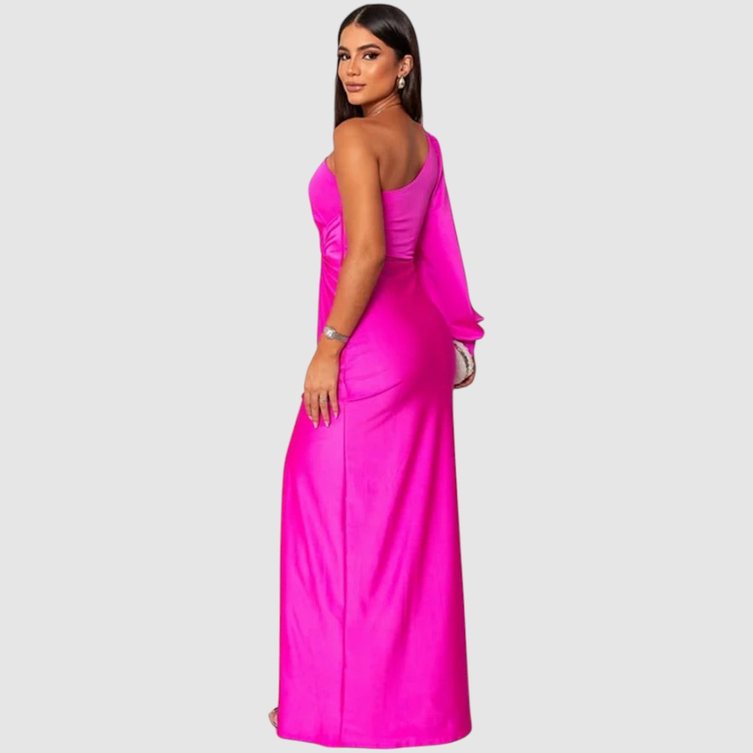 Meda - Robe maxi élégante à une épaule