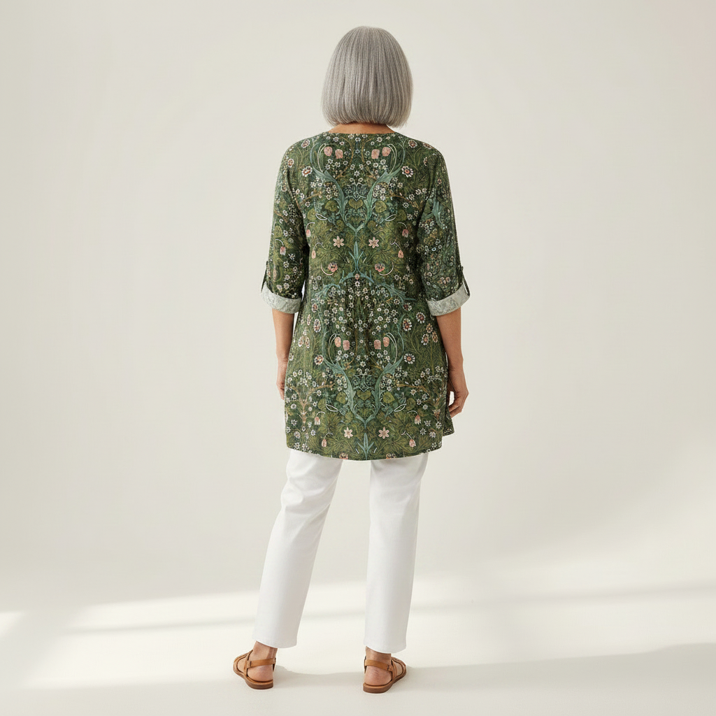 Sophie - Blouse longue imprimée