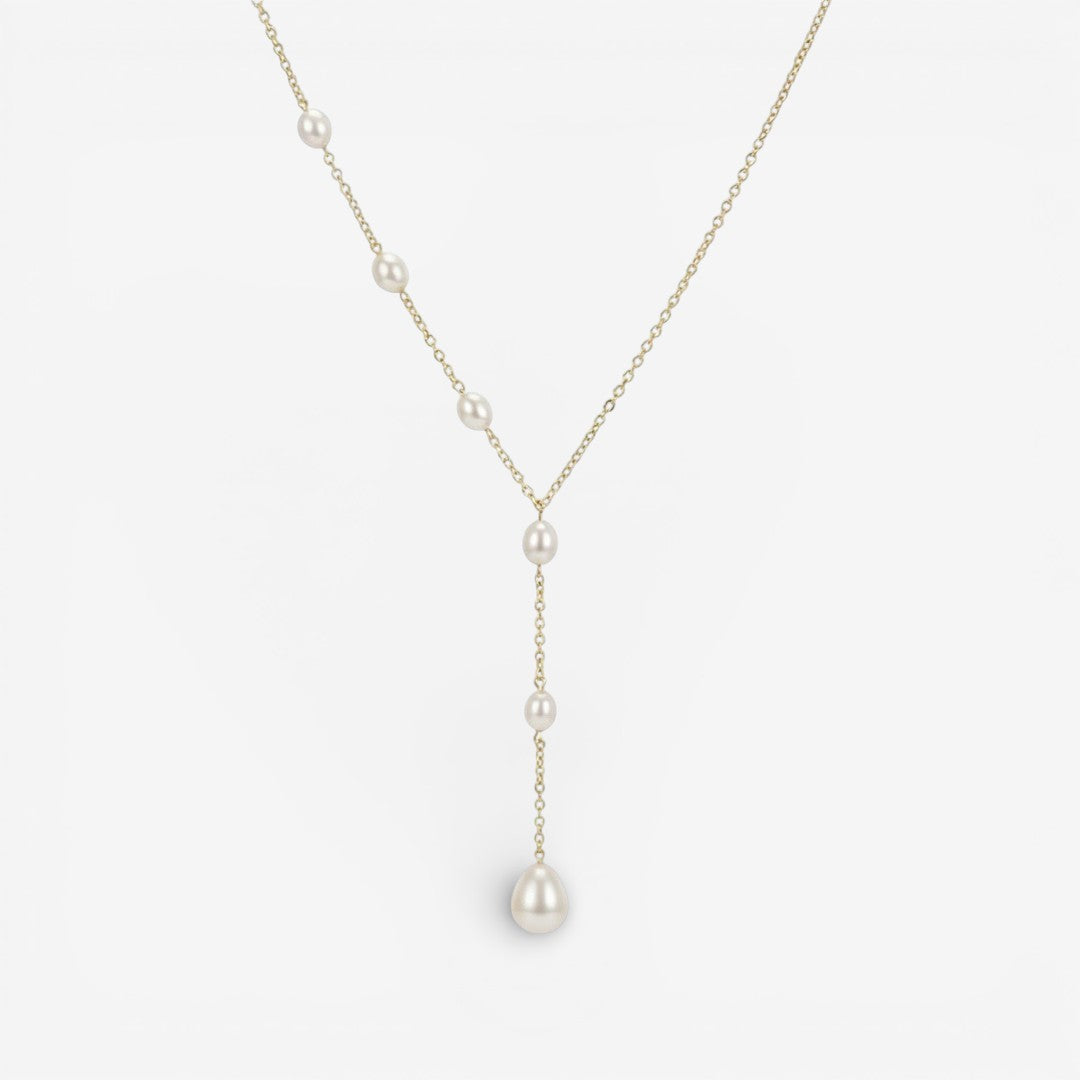 Collier Vintage Suspendu en Perles