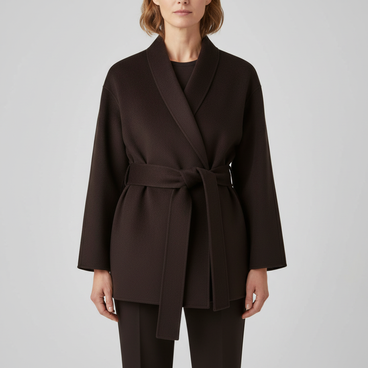 Blaire | Veste enroulée ceinturée