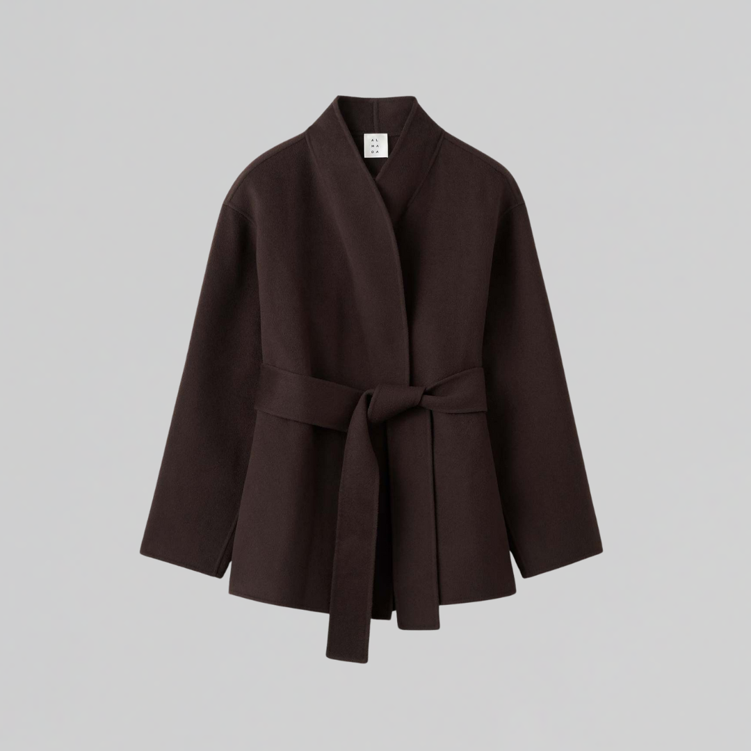 Blaire | Veste enroulée ceinturée