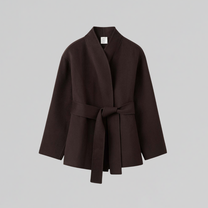 Blaire | Veste enroulée ceinturée