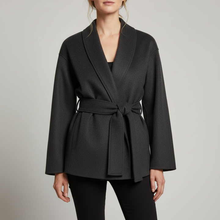 Blaire | Veste enroulée ceinturée