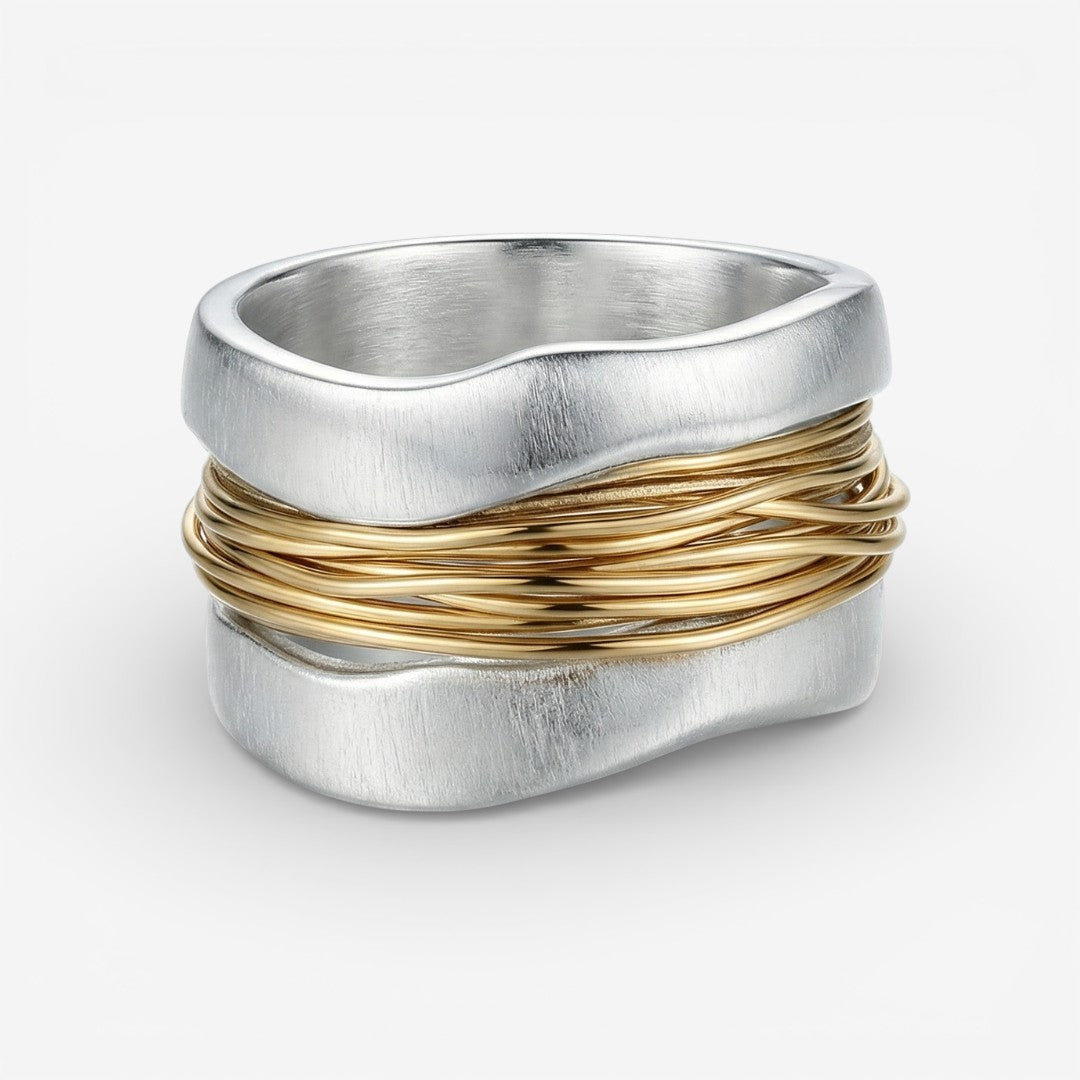 Bague en fil d'argent