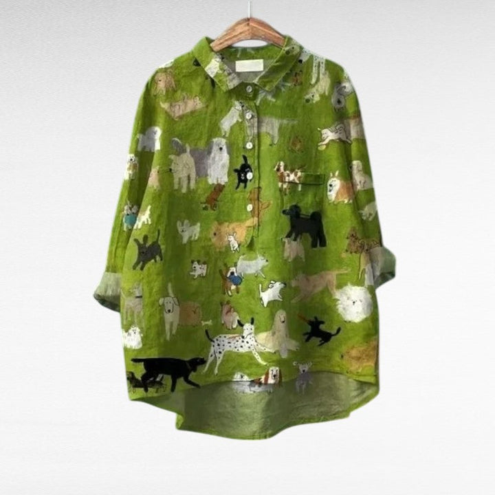 Cécile | Blouse élégante d’été