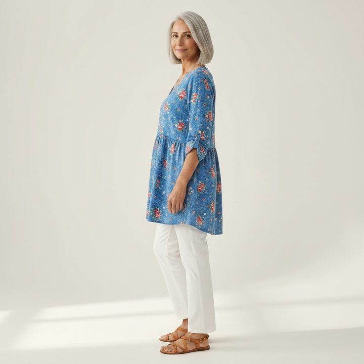 Romane - Blouse longue imprimée
