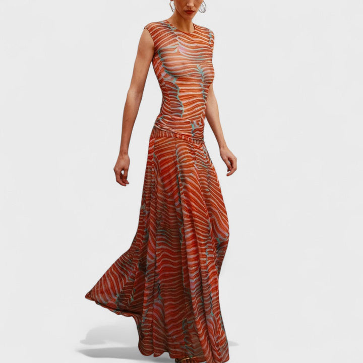 Martina – Robe Élégante avec Body