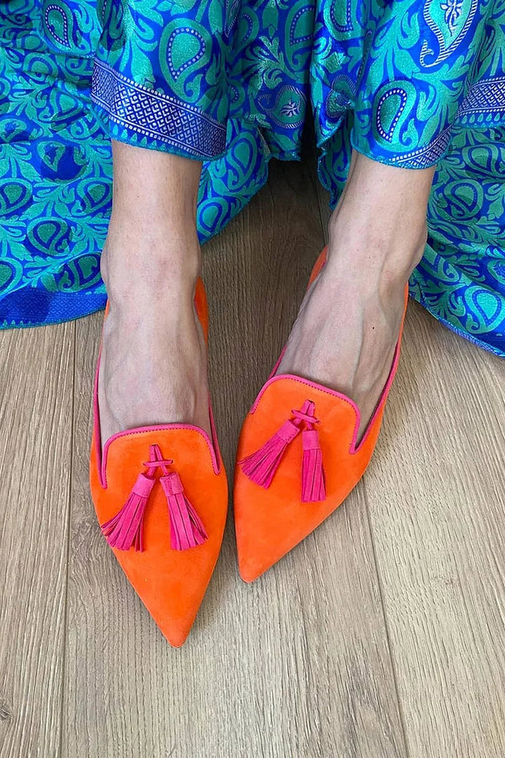 Portia - Mocassins à franges boho