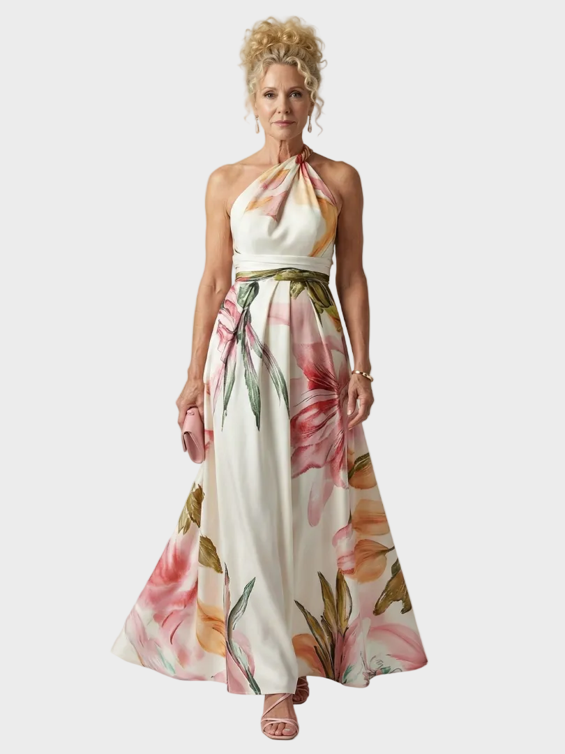 Emilia - Robe Maxi Fleurie