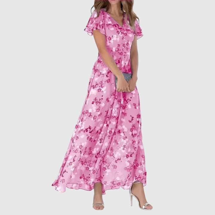Anna - Robe Élégante Qui Cache le Ventre