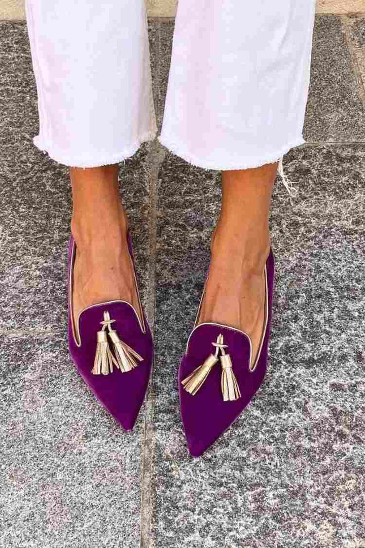 Portia - Mocassins à franges boho