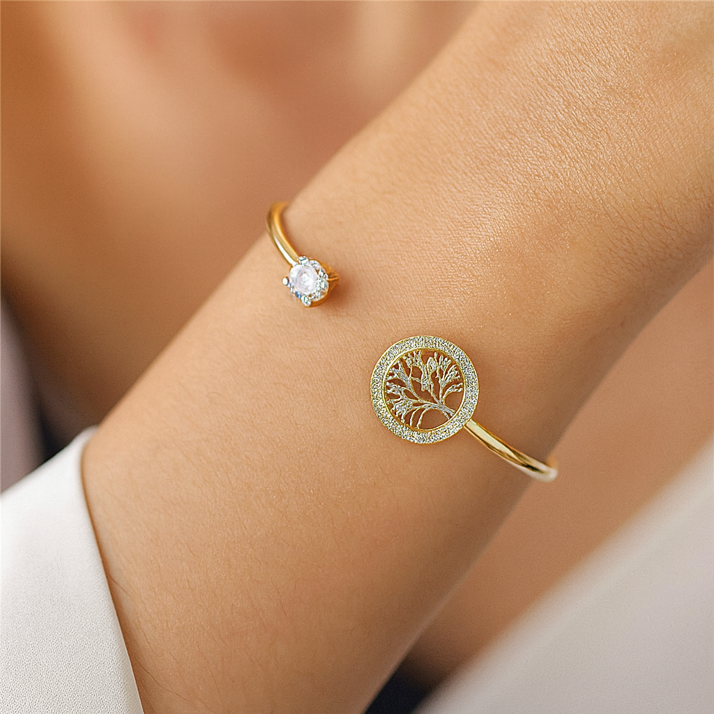 Sarah – Bracelet réglable Arbre de vie