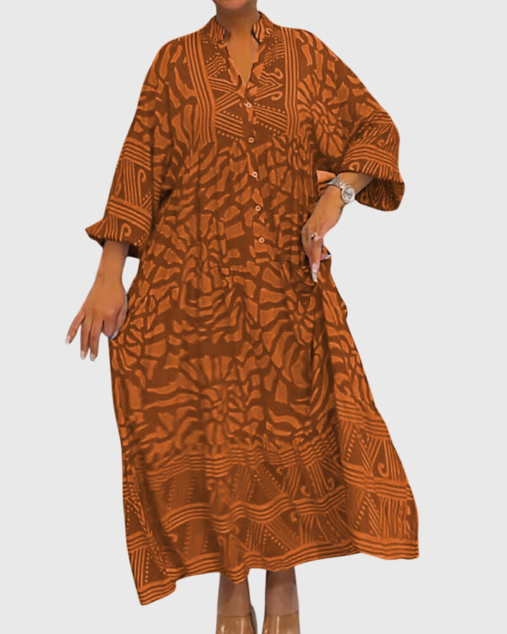 Mckinley | Robe Maxi Avec Imprimé Élégant