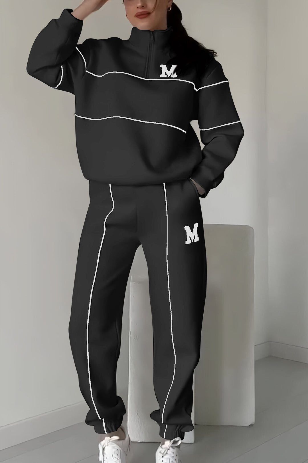 Thalynnae | Ensemble Confortable de Pull et Pantalon