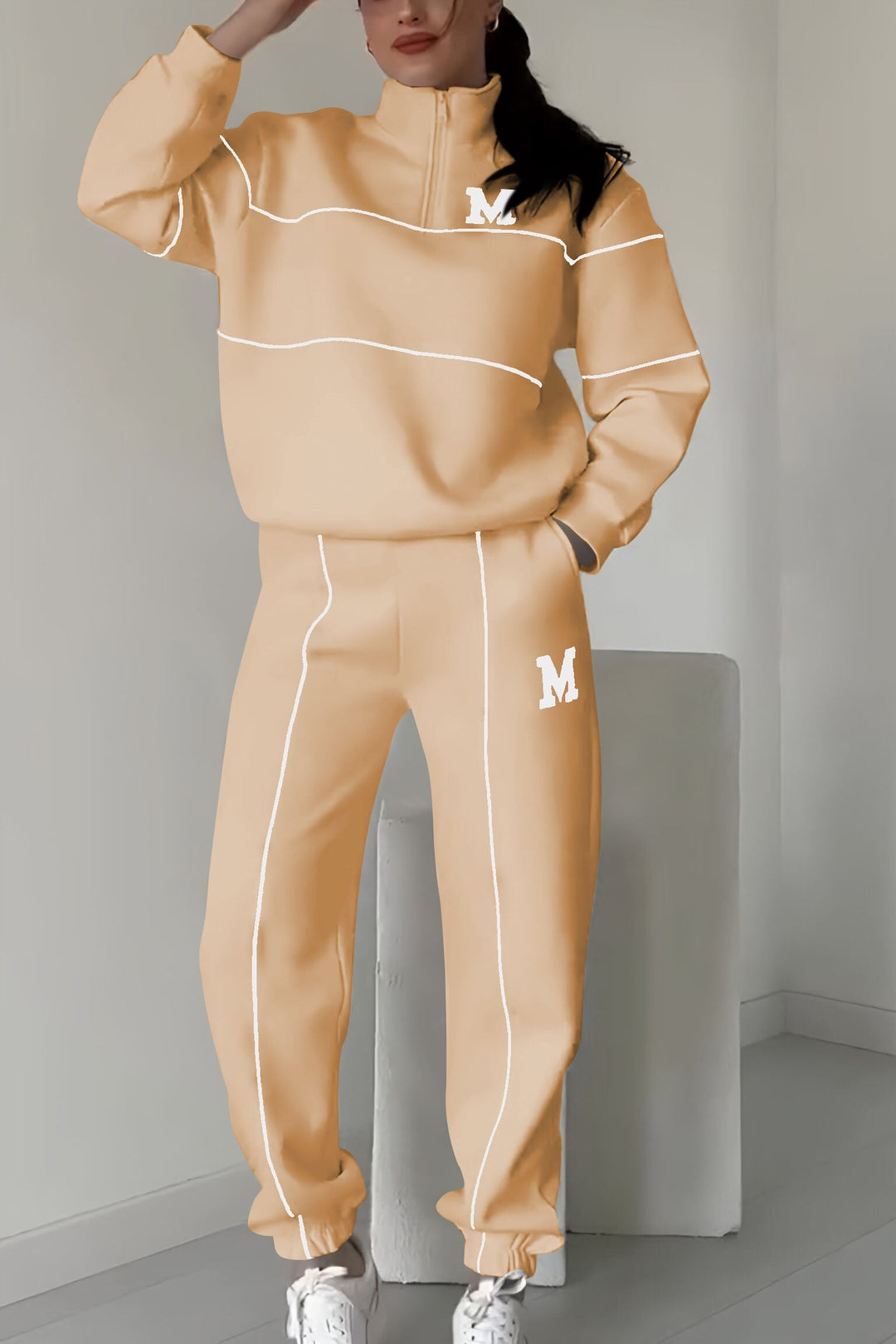 Thalynnae | Ensemble Confortable de Pull et Pantalon