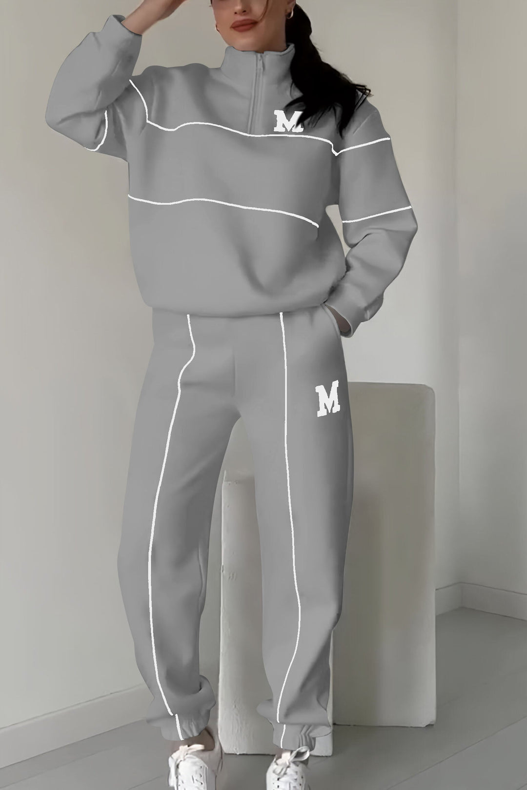 Thalynnae | Ensemble Confortable de Pull et Pantalon