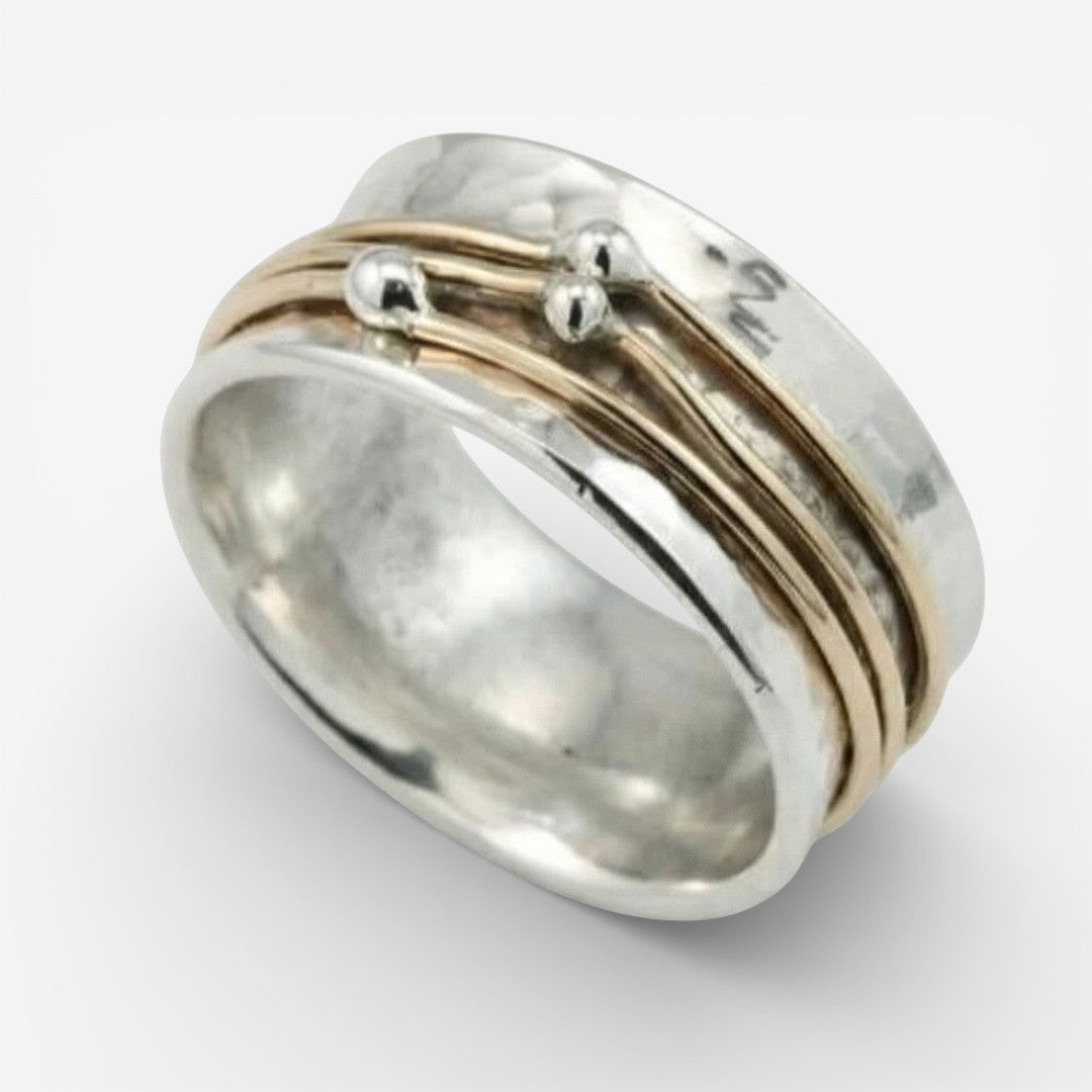 Shine - Bague en Argent Vintage Guld Lager