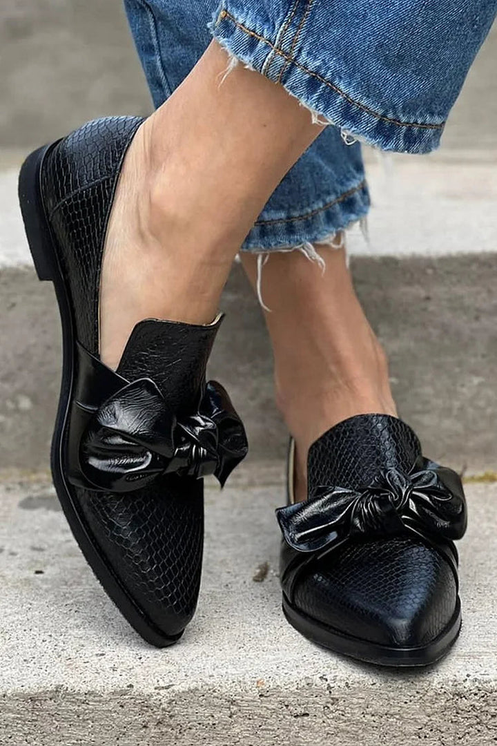 Chelsea - Mocassins élégants avec nœud