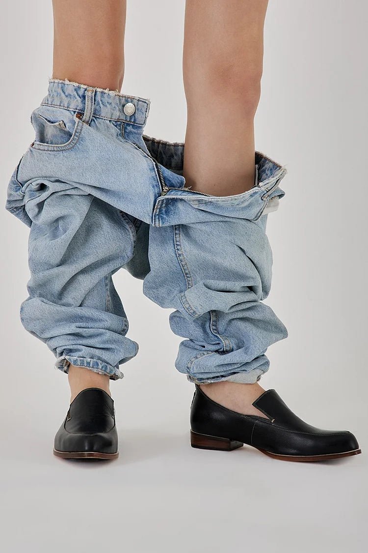 Thalia - Mocassins Minimalistes Sculptés