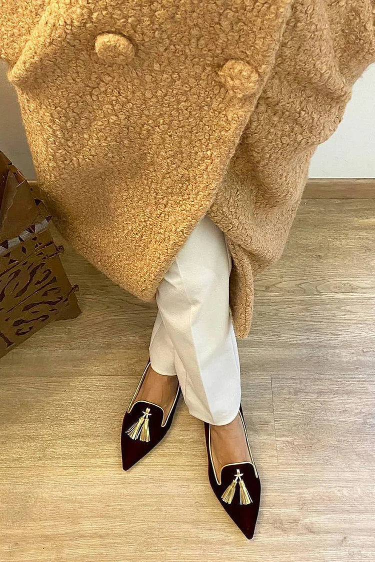 Portia - Mocassins à franges boho