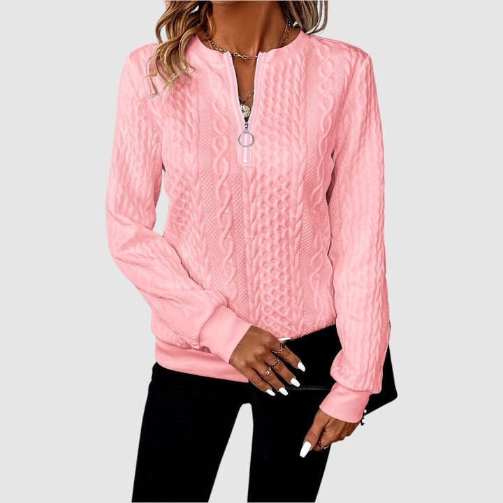 Rosalie - Pull tressé élégant