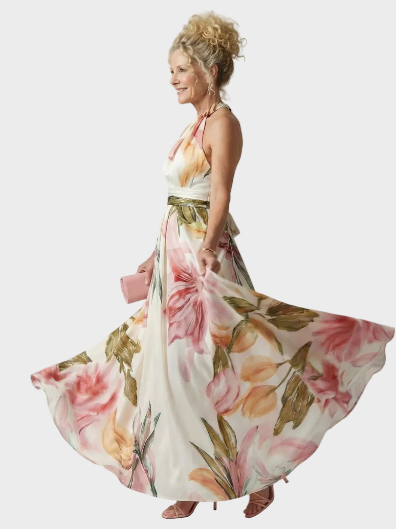 Emilia - Robe Maxi Fleurie