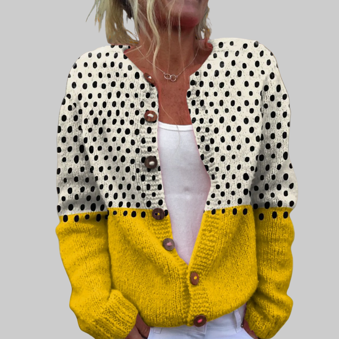 Adèle | Cardigan D'Automne En Maille Confortable