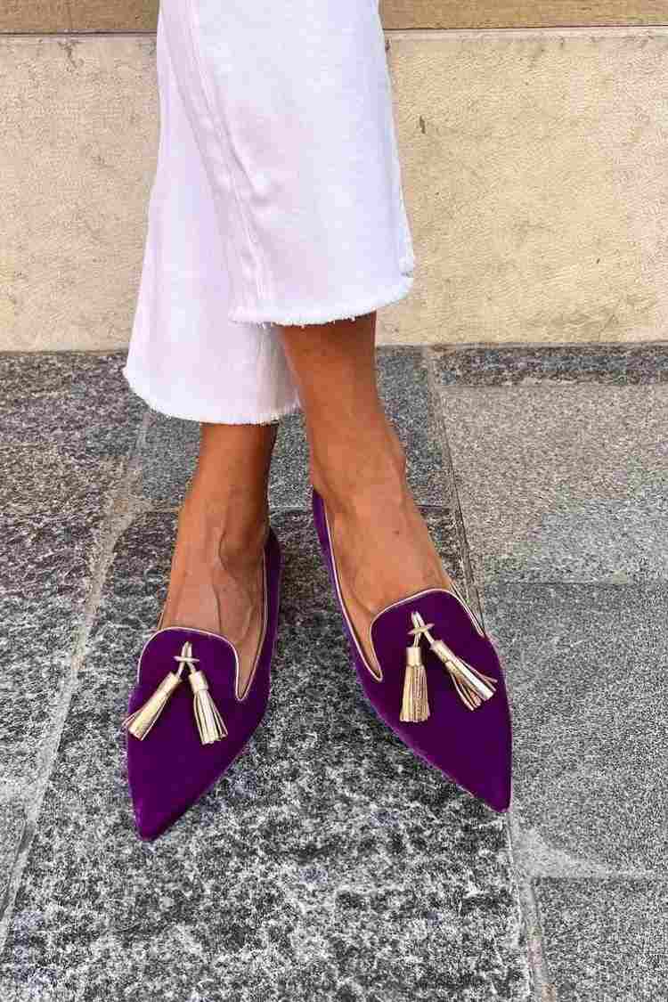Portia - Mocassins à franges boho