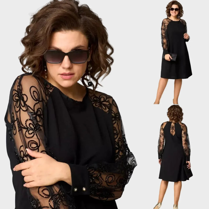 Celina - robe midi classique pour les occasions spéciales