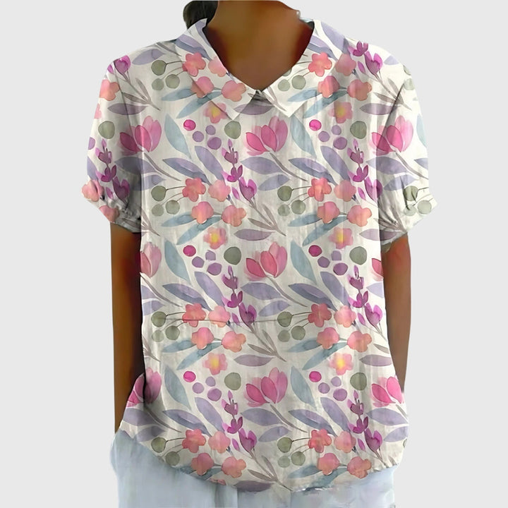 Élise | Blouse Florale
