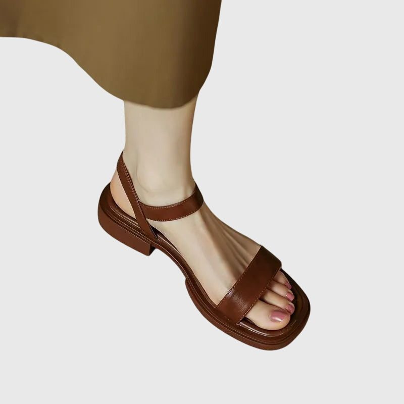 Celestia | Sandales Orthopédiques en Cuir
