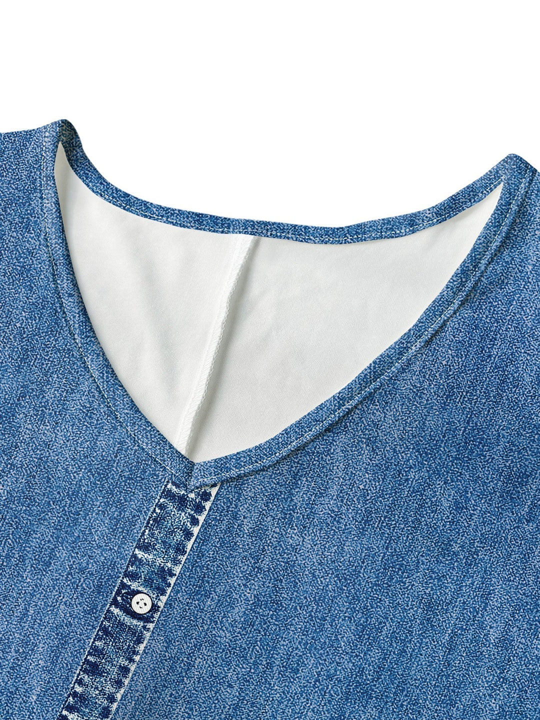 Léontine | Robe en denim rétro