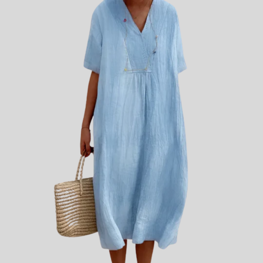 Domitille - Robe d’Été Confortable