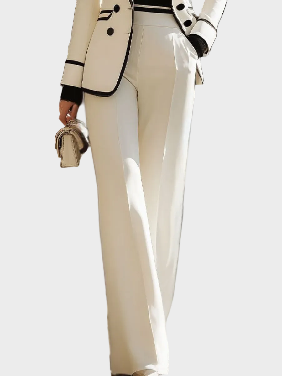 Hélène – ensemble de costume à double boutonnage