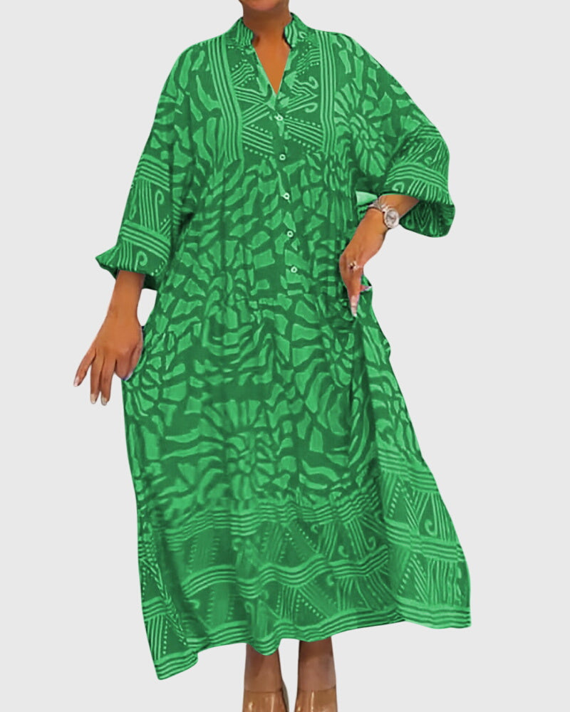 Mckinley | Robe Maxi Avec Imprimé Élégant
