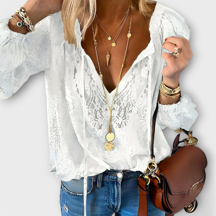 Maëlle | Blouse Sophistiquée