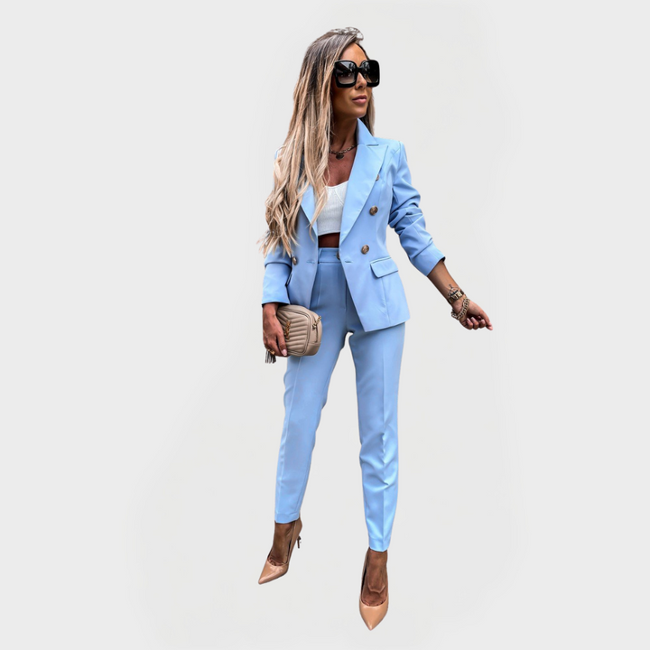 Nicole - Élégant costume pour femme avec veste