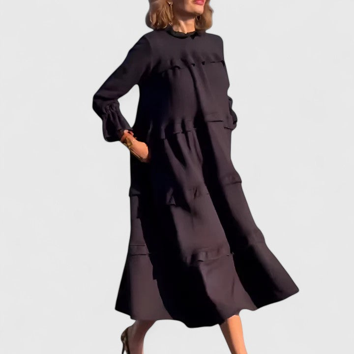Briannelyse | Robe Midi Sophistiquée